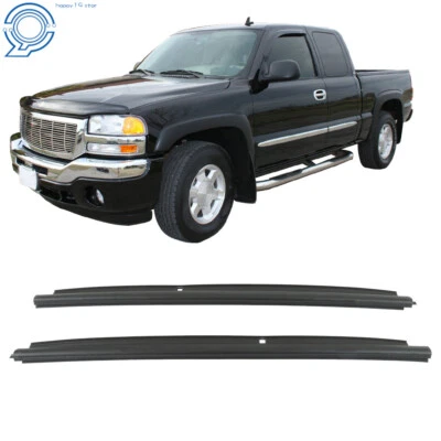 Par de sellos de resistencia para ventana exterior delantera Silverado/Sierra 1500 99-06 2 piezas Foto 1 de 4