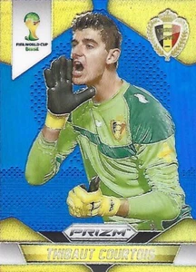 Thibaut Courtois Panini Prizm World Cup 2014 azul Prizm/199 - Bélgica #18 - Imagen 1 de 2