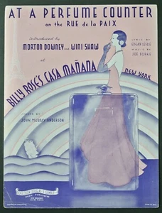 An einer Parfumtheke an der RUE De La PAIX 1938 Pietro Deiro - Bild 1 von 1