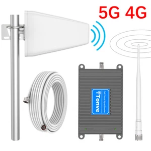Amplificateur de téléphone portable Verizon 5G 4G bande 13 couvre 4500 pieds carrés - Photo 1 sur 9