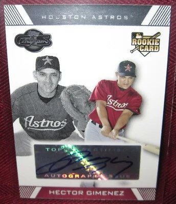 2007 TOPPS CO-SIGNERS AUTOGRAPH #106 HECTOR GIMENEZ RC - Image 1 of 2