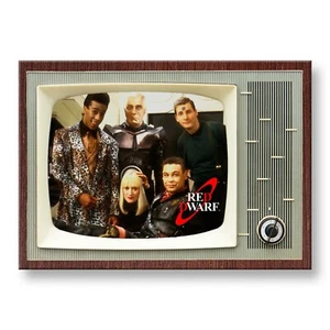 RED DWARF Classic TV 3.5 inches x 2.5 inches Steel Cased FRIDGE MAGNET - Picture 1 of 2