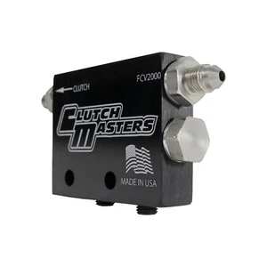 Clutch Masters Black Hydraulic Flow Control Valve Universal Fitment FCV-2000 - Picture 1 of 1