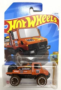 Hot Wheels 2024 178/250 HW Dirt 1/10 Mercedes-Benz Unimog 1300L Orange MOSC - Picture 1 of 1
