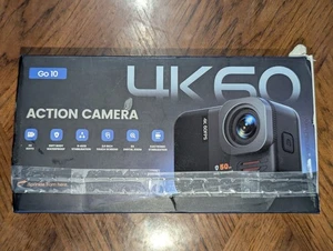 4K 60FPS 48MP WiFi Action Camera con Touch Screen, 50FT Impermeabile Subacqueo... - Foto 1 di 12