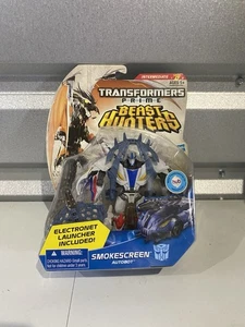 Transformers Prime Beast Hunters Deluxe Class Autobot Smokescreen Figure New - Picture 1 of 2