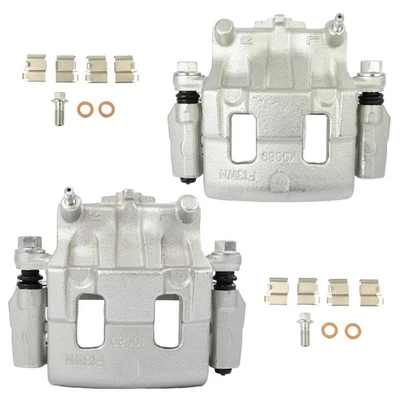 For 07-15 Mazda Cx-9 11-15 Lincoln MKX 2pcs Silver Front Brake Calipers Foto 1 de 4
