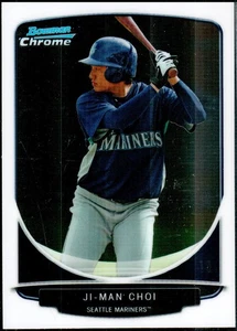 2013 Bowman Chrome Prospects #BCP9 Ji-Man Choi Seattle Mariners - Picture 1 of 2