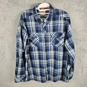 5.11 Tactical Men’s Large Peak Snap Button Shirt Plaid Range Carry Utility - Picture 1 of 10