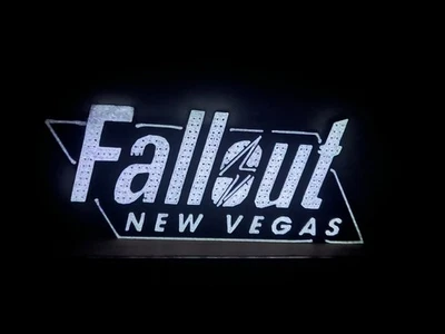 Fallout New Vegas Glow In The Dark Sign - Image 1 of 4
