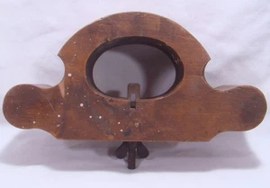 Antike Oma Hag's Zahnfräse Hobel Holz D Stil Vintage Holzbearbeitungswerkzeug - Bild 1 von 7
