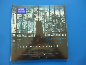 The Dark Knight Soundtrack LP (2021) NEW White Vinyl Shrink Wrap Tear - Picture 1 of 4