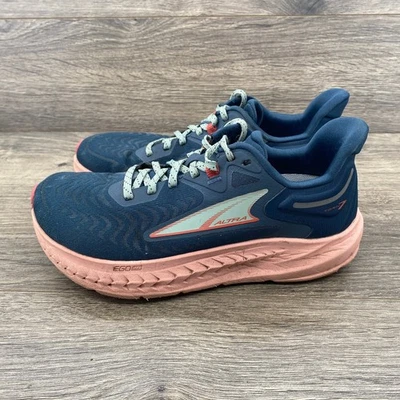 Altra Torin 7 Women's Running Shoes Navy Pink EGO MAX Comfort Size 7 - Image 1 of 4