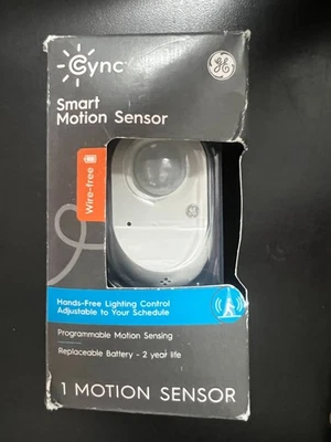 NUEVO GE CYNC Sensor de Movimiento Inteligente Controles GE Luces Inteligentes Bombilla Blanco #3341 Foto 1 de 3