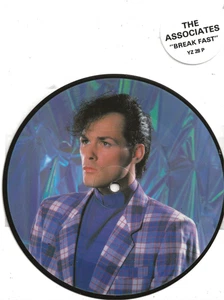 THE ASSOCIATES (BILLY MCKENZIE) BREAKFAST 1985 UK PICTURE DISC SINGLE, MINT - Picture 1 of 2