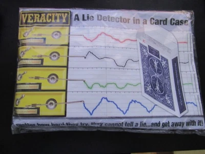 Larry Becker & Lee Earle Veracity - A Lie Detector in a Card Case - Image 1 of 4