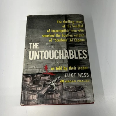 The Untouchables 1957 1st Edition Hardcover Book Eliot Ness Oscar Fraley  - image 1 of 4