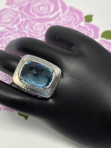Brighton Balanced Blue Ring Size 7 - Picture 1 of 5