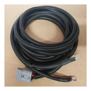 6 B&S 12 / 24v Extension Lead x 5m with 50a Anderson Style Plug, Batt Lugs, S... - Picture 1 of 4