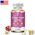 Grape Seed Extract Capsules Anti Aging Bones Skin Health Appetite Suppressant Us