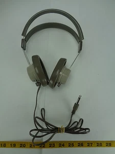 Auriculares vintage Telex 610 estilo escolar ajustables 6,3 mm conector gris SKU B GS - Imagen 1 de 12