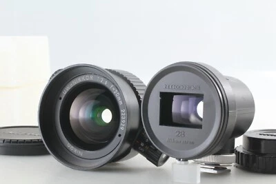[NEAR MINT+++] Nikon UW Nikkor 20mm f2.8 Lens for Nikonos w/ Finder DF-12 JAPAN - Image 1 of 4