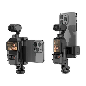 Mobile Phone Teleprompter Tripod Extension Rod Bracket parts for DJI POCKET3 - Picture 1 of 29