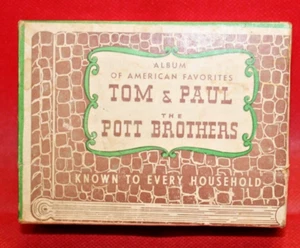 1940 H Fishlove & Co. Tom & Paul - The Pott Brothers Novedad Chicago EE. UU. Mini’s - Imagen 1 de 3