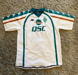 2000/01 Werder Bremen Kappa Away Shirt Size Small - Picture 1 of 3