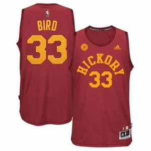 Camiseta deportiva swingman de madera dura clásica de madera dura de Larry Bird Indiana Hoosiers - Imagen 1 de 5