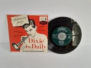 PETE DAILY & CHICAGOANS Dixie By Daily Vol.1 7" EP Capitol EAP 1-385 VG 1954 - Picture 1 of 2