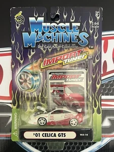 Muscle Machines IMPORT Tuner 01 CELICA GTS Pearl White 1 64 - Picture 1 of 3