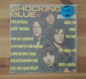 SHOCKING BLUE Greatest Hits israel israeli LP rare Pink Elephant - Foto 1 di 3
