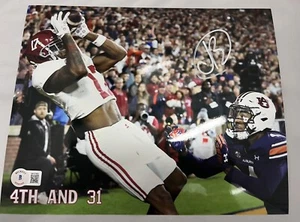 Foto Isaiah Bond firmata a mano Alabama metallizzato 8x10 con testimone Beckett - Foto 1 di 1