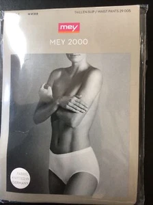 Mey 2000 100% Cotton White Waist Pants Brief Briefs Size 12 38 - Picture 1 of 2