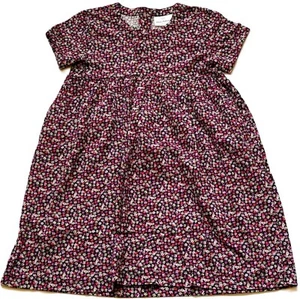 New Vintage Hanna Andersson Floral Dress Size 110 4-5-6 NWT - Picture 1 of 2