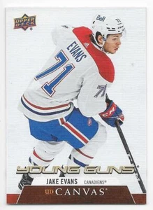 20/21 UPPER DECK SERIES 2 YOUNG GUNS UD CANVAS Jake Evans #C224 - Picture 1 of 1