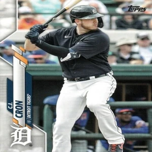 C.J. Cron (Detroit Tigers) 2020 Topps Update Series MLB Card - Card Number U-180 - Picture 1 of 2