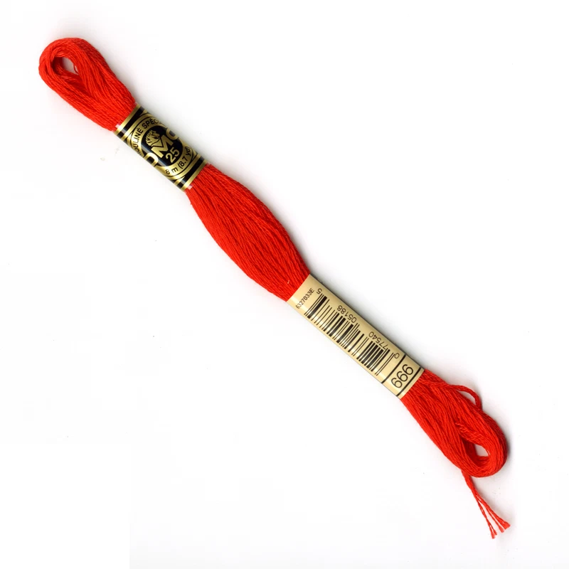 DMC Floss 1 Skein PICK YOUR COLORS #400-699 (#25 8.7yds 6-Stranded 100% Cotton) - Image 1 of 1