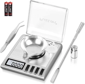 Fuzion Milligram Scale, 50g/0.001g Digital Scale with Silver  - Picture 1 of 5