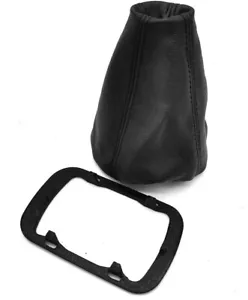 ghiera cornice con cuffia cambio per Fiat Panda 141 4x4 in vera pelle - Imagen 1 de 3