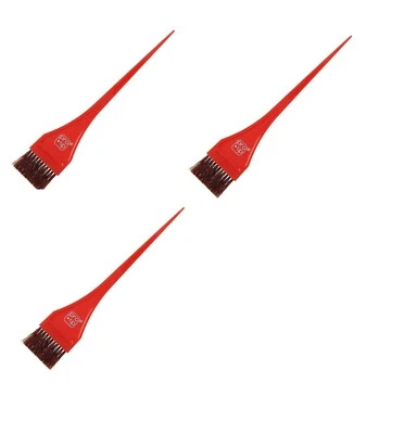 Cepillo de tinte Denman Pro-Tip rojo - Pack de 3 Foto 1 de 2