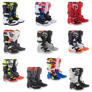 ALPINESTARS TECH 7S YOUTH MOTORCYCLE MX RIDING BOOTS - Picture 1 of 35