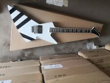 Rare Boris Dommenget Matthias Jabs Scorpions Explorer Brite White Guitar Chinese for sale