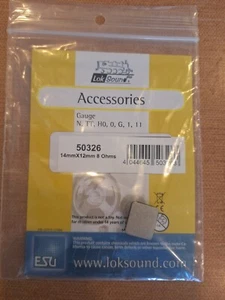 N, All Scales ESU LokSound SPEAKER 14mmX12mm Item #50326 - Picture 1 of 1