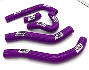 Kawasaki KX250 KX250X 2025 Moto Hose Silicone Radiator Hose Purple 23-332PU - Picture 1 of 4