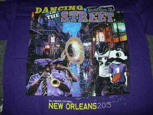 BALTIMORE RAVENS "DANCING IN THE STREETS" SHORT SLEEVE TEE SHIRT! NEW! L@@K! - Picture 1 of 1
