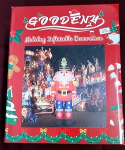 Goodeny Christmas Inflatable Nutcracker Old man, 6 ft - Picture 1 of 2