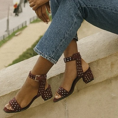 Revolve sol sana porter 铆钉凉鞋 Eur 36 New Nov Sale — 第 1/4 张图片