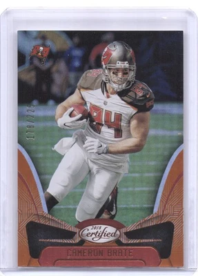 2018 Panini Certified #22 Cameron Brate - Image 1 of 2